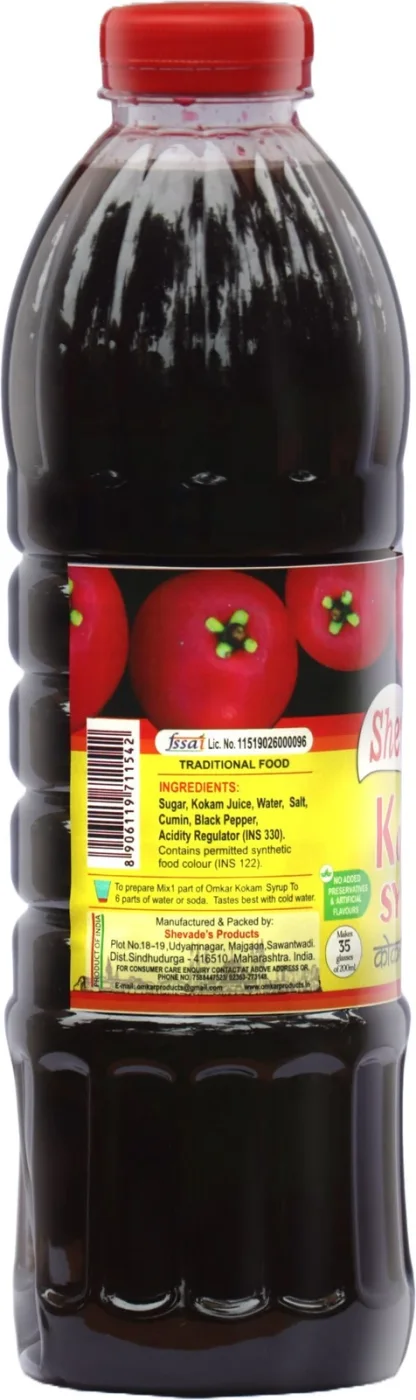 Kokam Syrup 1 Li Kokum (1000 ml, Pack of 1)